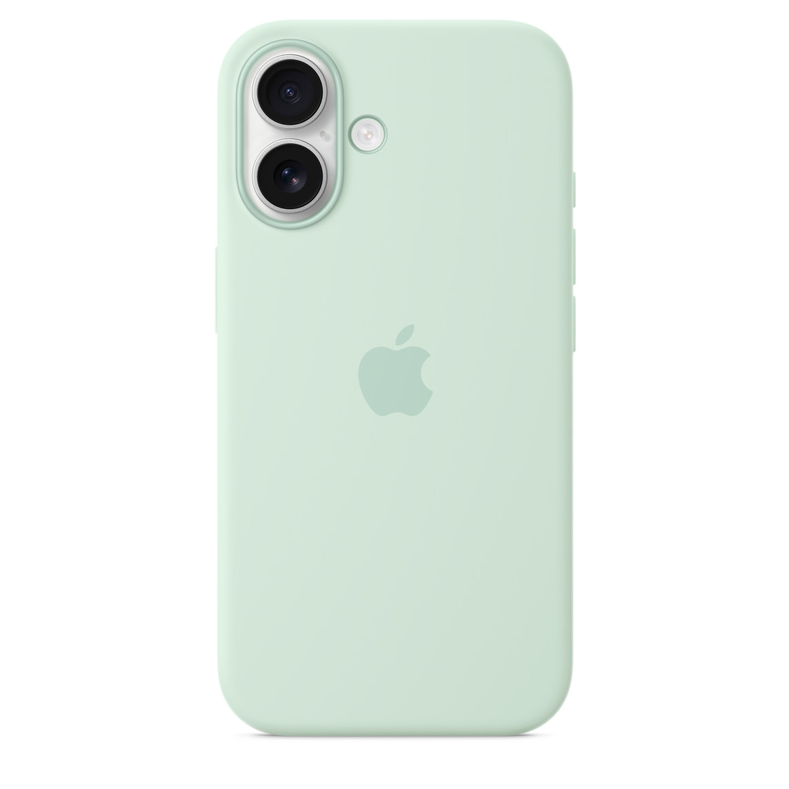 iPhone 16 Silicone Case with MagSafe – Aquamarine