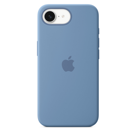 iPhone 16e સિલિકોન કેસ - વિન્ટર બ્લુ 